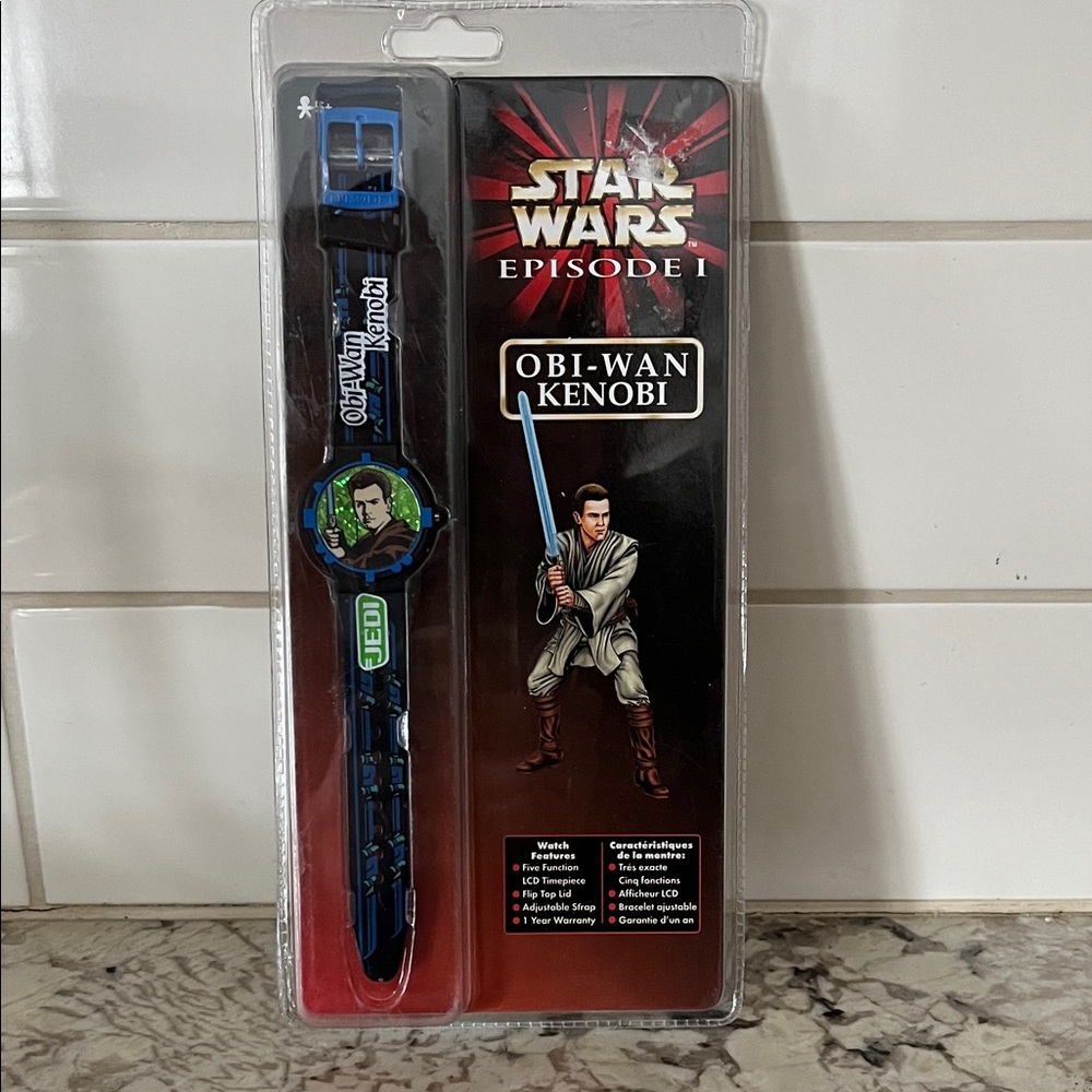 Star Wars Blue Obi-Wan Kenobi Kids Watch